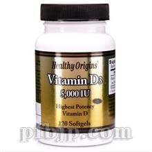 Healthy Origins Vitamin D3 L~z5000 IU 120